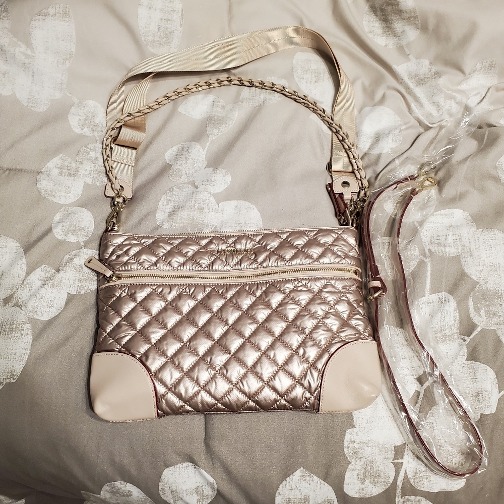 SOLD!  Mz Wallace Crosby Crossbody - Rose Gold
